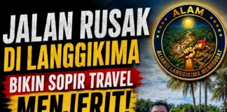 Jalan Rusak di Langgikima Bikin Sopir Travel Menjerit, Biaya Bengkel Makin Tinggi