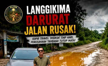 Langgikima Darurat Jalan Rusak: Sopir Travel ‘Disiksa’ Tiap Hari, Perusahaan Tambang Tutup Mata!