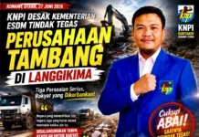 KNPI Desak Kementrian ESDM Tindak Tegas Perusahaan Tambang di Langgikima: Jalan Rusak, Tenaga Kerja Lokal Tersisih, Pengusaha Lokal Dimarginalkan