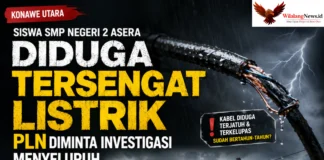 SISWA SMP NEGERI 2 ASERA DIDUGA TERSENGAT LISTRIK, KELUARGA MINTA PLN DAN PIHAK TERKAIT LAKUKAN INVESTIGASI MENYELURUH